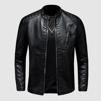 Everglades Faux Leather Fall Jacket