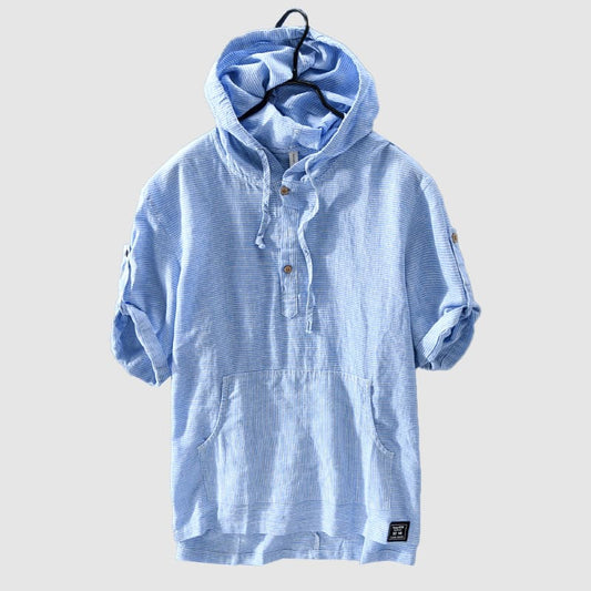 Florence Cotton-Linen Spring Hoodie