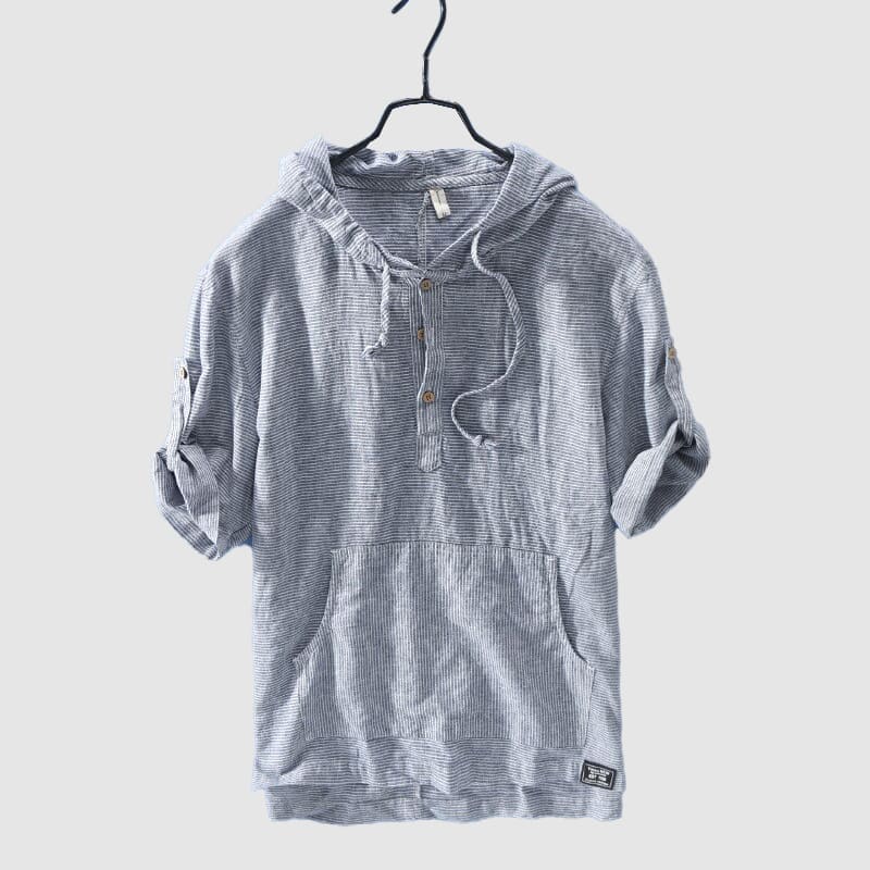 Florence Cotton-Linen Spring Hoodie