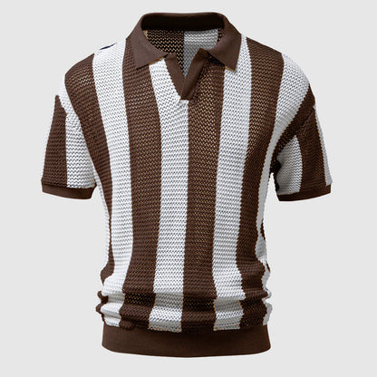 Franco Bianchi Manhattan Knitted Polo Shirt