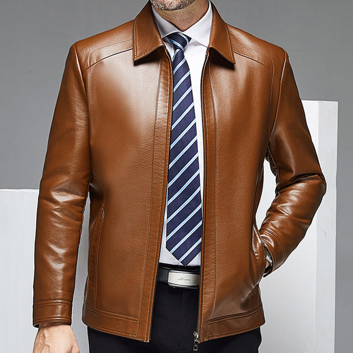 Frank Hardy Central Park Leather Jacket