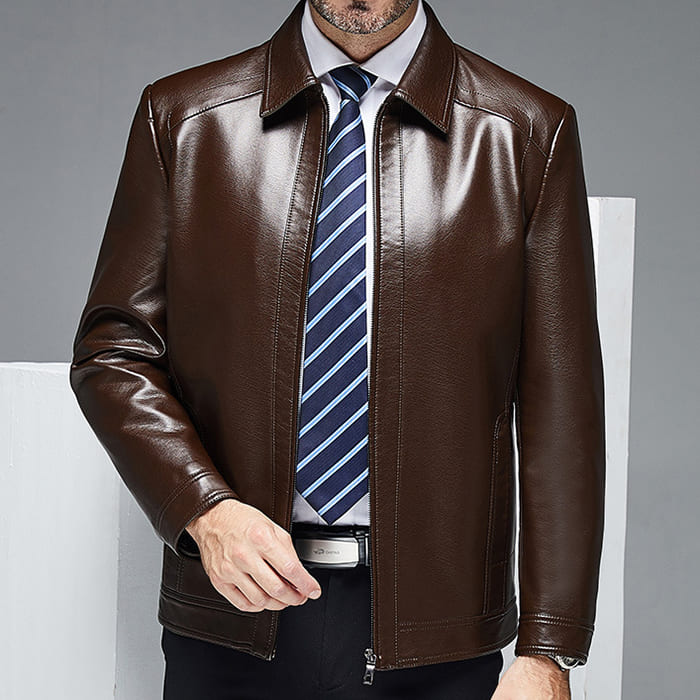 Frank Hardy Central Park Leather Jacket