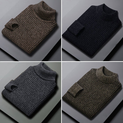 Frank Hardy Chenille Turtleneck Sweater