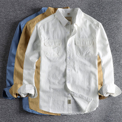 Frank Hardy Classic Long Sleeve Cotton Shirt