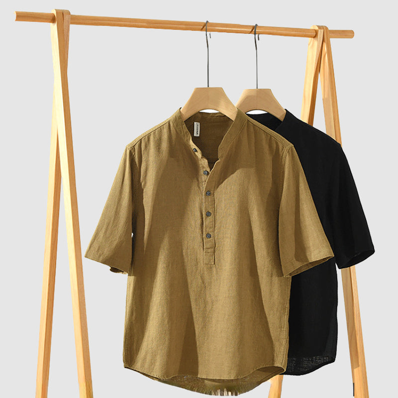 Frank Hardy Loose Fit Linen Shirt