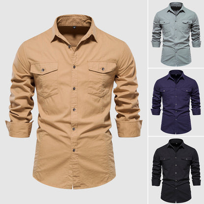 Frank Hardy Military Style Cotton Shirt