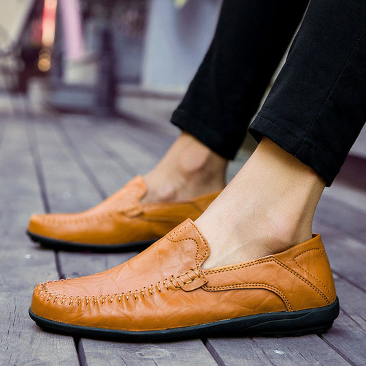 Frank Hardy Minimal Leather Loafers