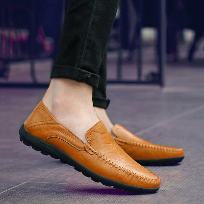 Frank Hardy Minimal Leather Loafers