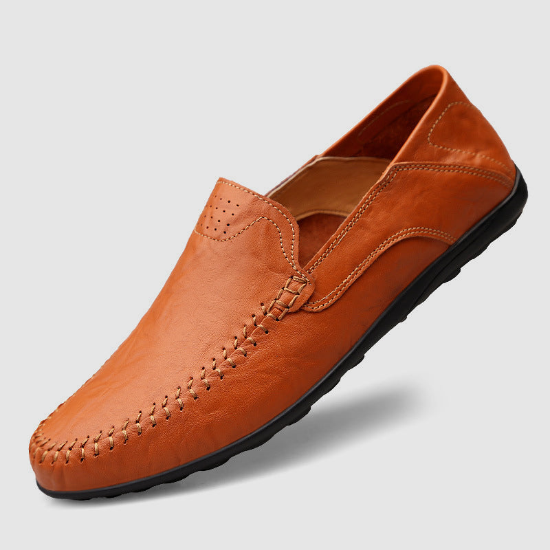 Frank Hardy Minimal Leather Loafers