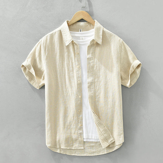Frank Hardy Minimalist Cotton Linen Shirt