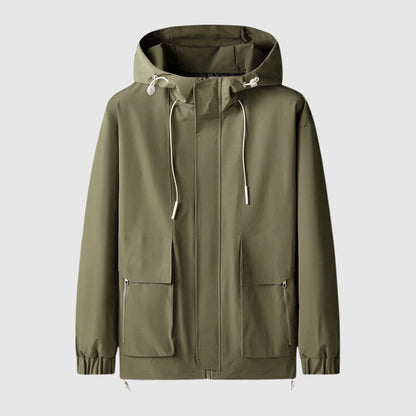 Frank Hardy Noir Hooded Jacket