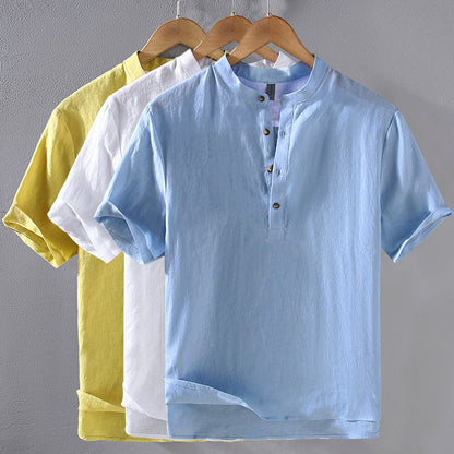 Frank Hardy Ocean Linen Shirt
