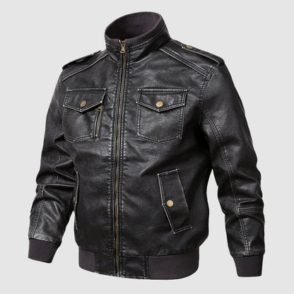 Frank Hardy Old School Leather Jacket