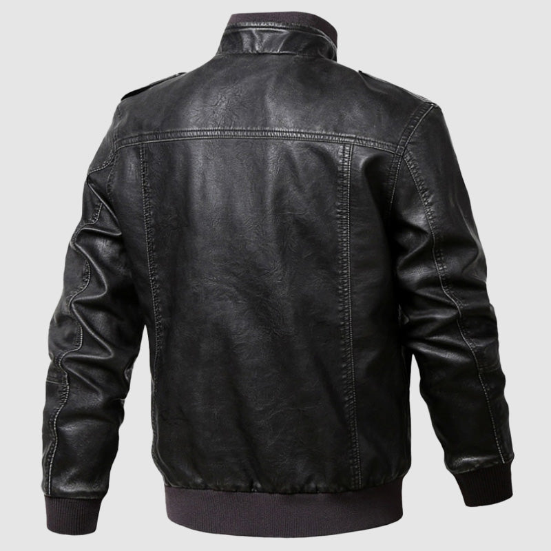 Frank Hardy Old School Leather Jacket