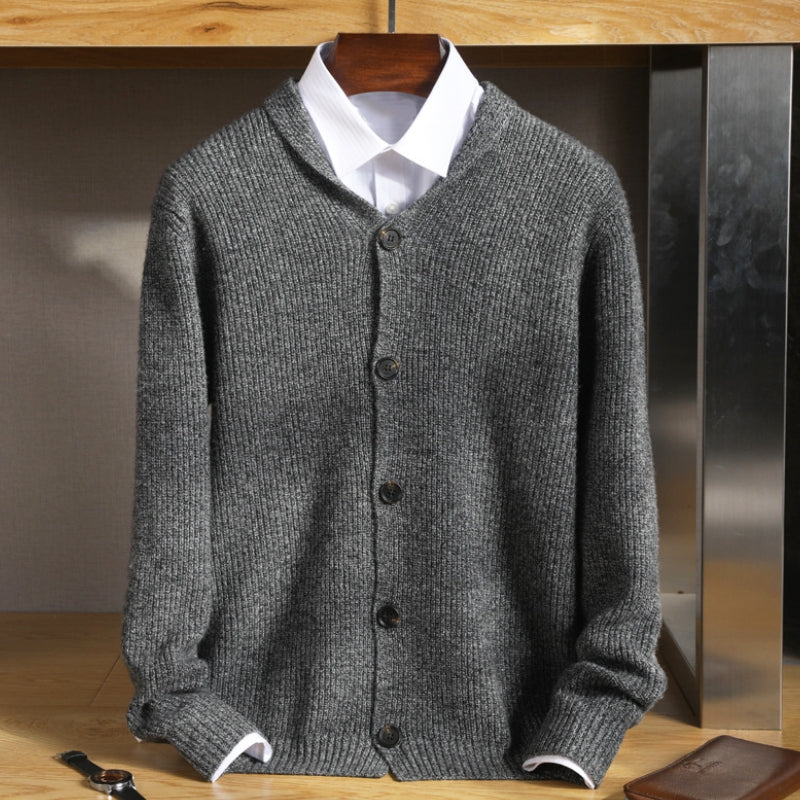 Frank Hardy Refined Wool Cardigan