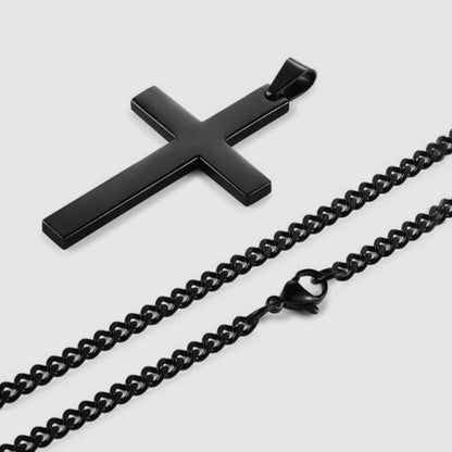 Frank Hardy Signature Metal Cross Necklace