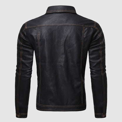 Frank Hardy Vintage Biker Leather Jacket