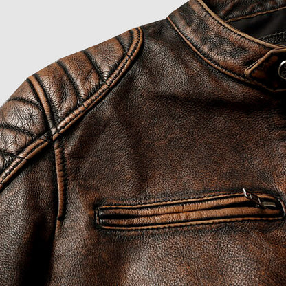 Frank Hardy Vintage Genuine Leather Jacket