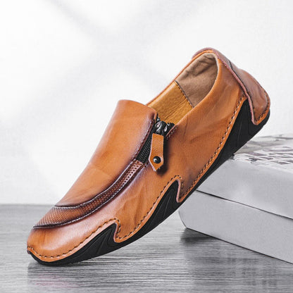 Grand Prix Genuine Leather Loafers