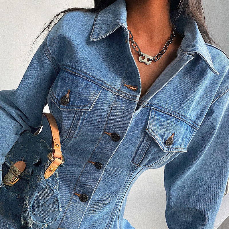 Heather Spring Denim Jacket