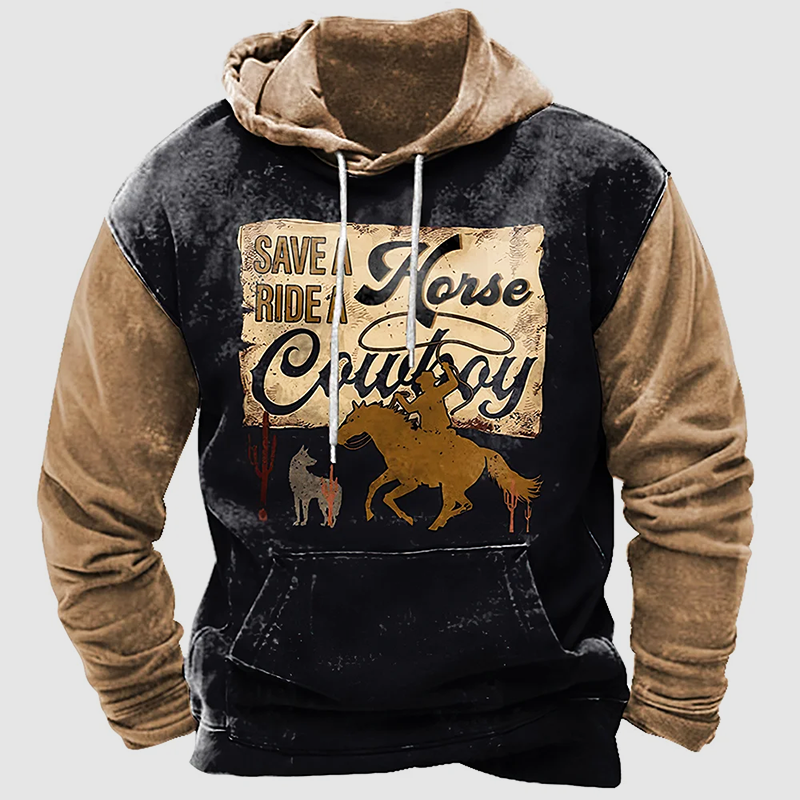 Jason Vintage Cowboy Hoodie