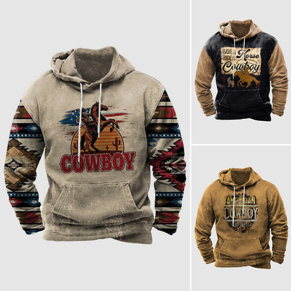 Jason Vintage Cowboy Hoodie