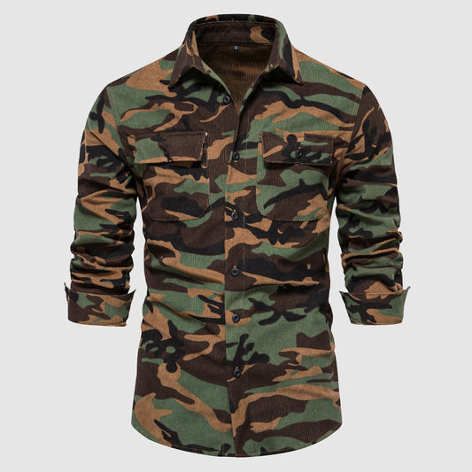 Liberty Corduroy Military Shirt