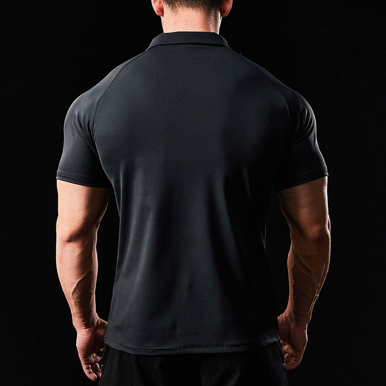 Limitless Quick Dry Polo Workout Shirt