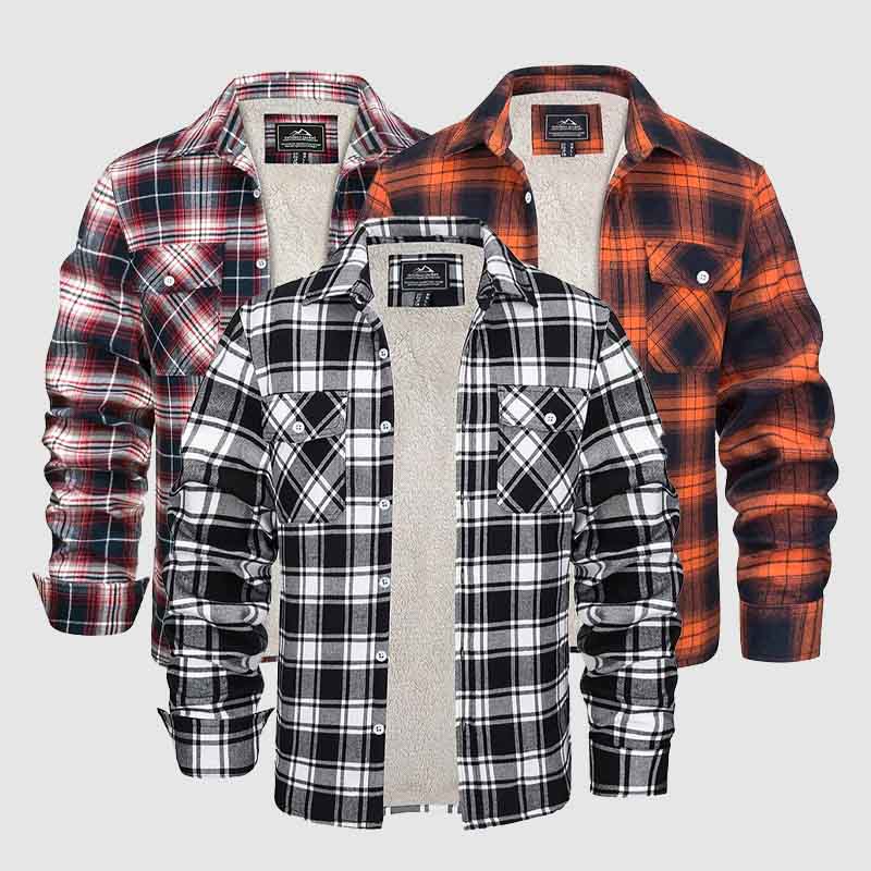 Lumberjack Thick Flannel Shirt