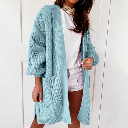 Malin Tassou Comfy Long Knit Cardigan