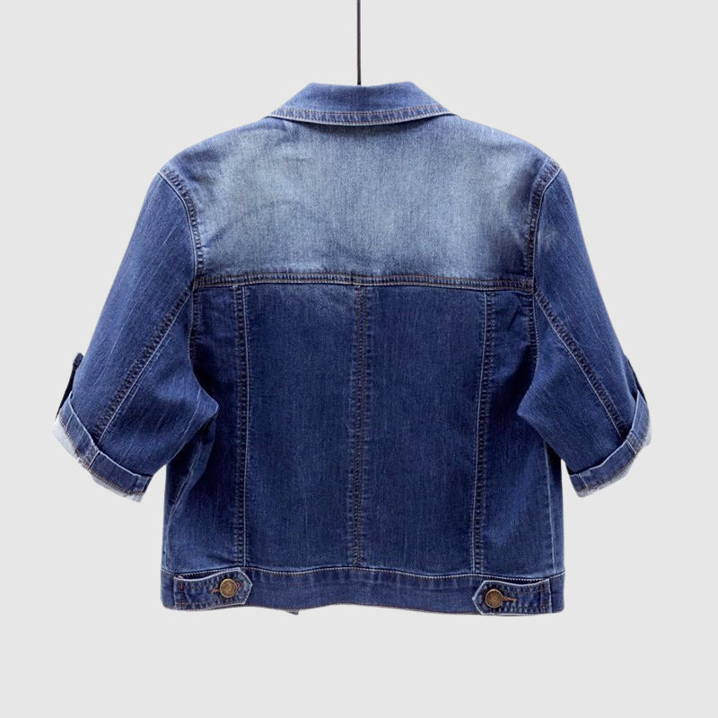 Malin Tassou Short Sleeve Denim Jacket