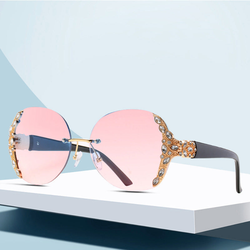 Marie-Daly Crystal Gradient Sunglasses