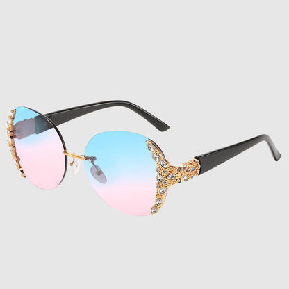 Marie-Daly Crystal Gradient Sunglasses