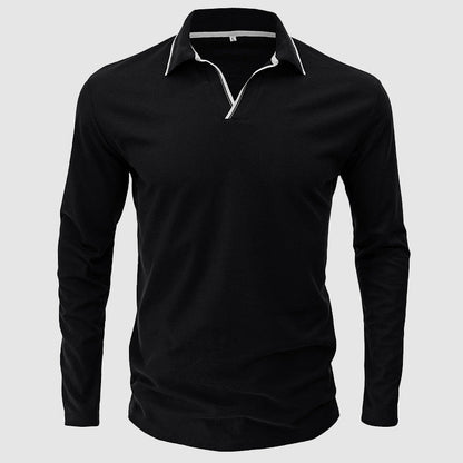 Milano Long Sleeve Polo Shirt