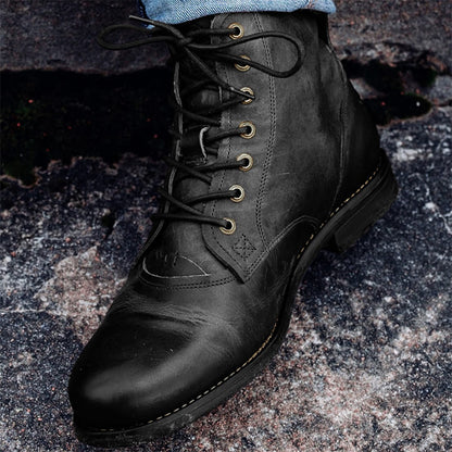 New York Leather Boots