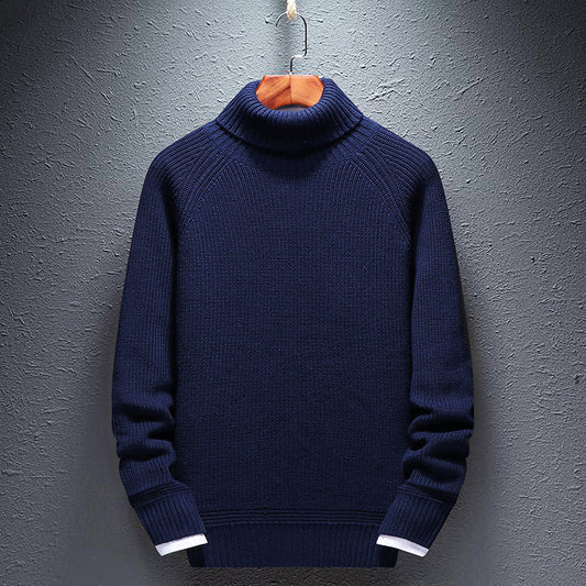 New York Turtleneck Cotton Sweater