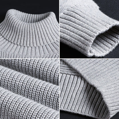 New York Turtleneck Cotton Sweater