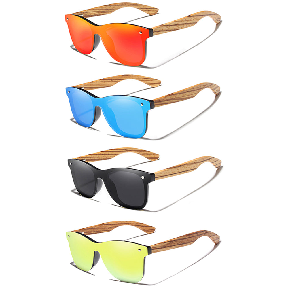 Raw Timber Zebrano Sunglasses