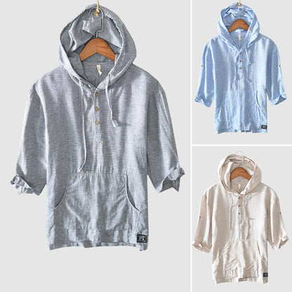 Sevilla Linen Hoodie