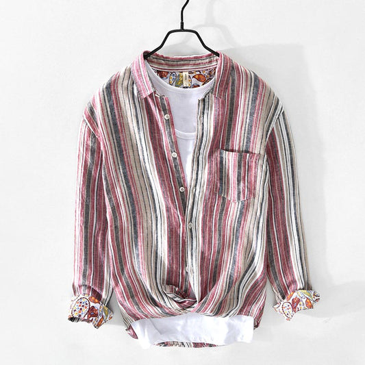 Sevilla Striped Linen Shirt