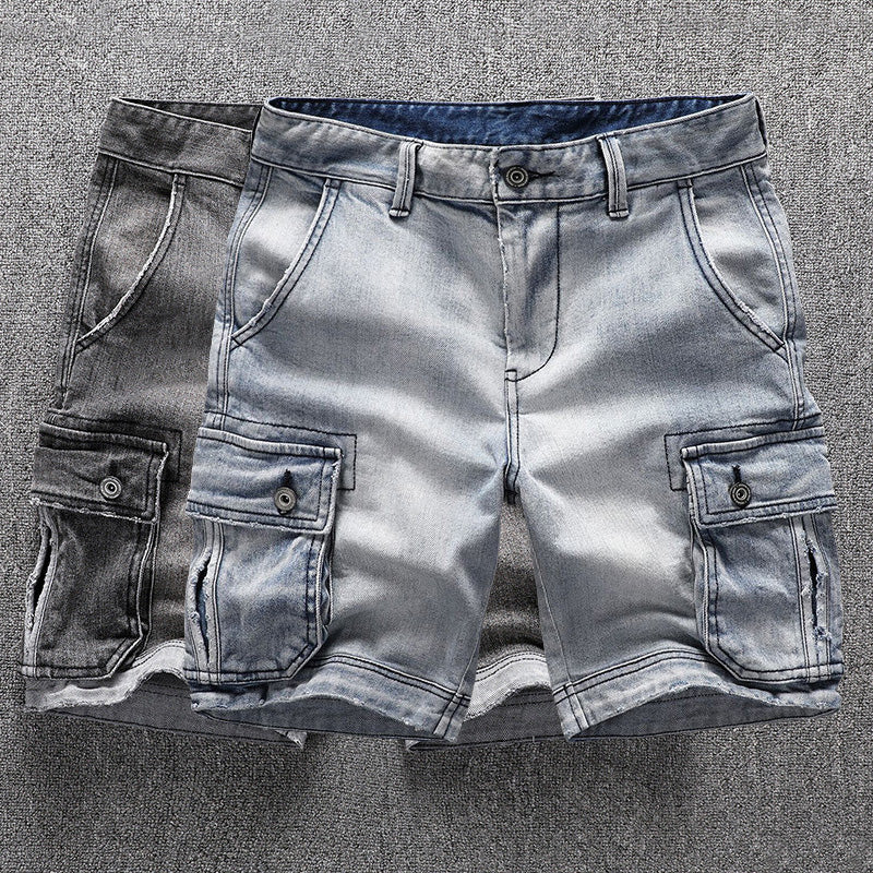 Solitude Denim Casual Shorts