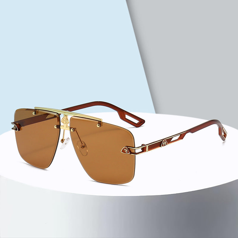 St-Tropez Rimless Gradient Sunglasses