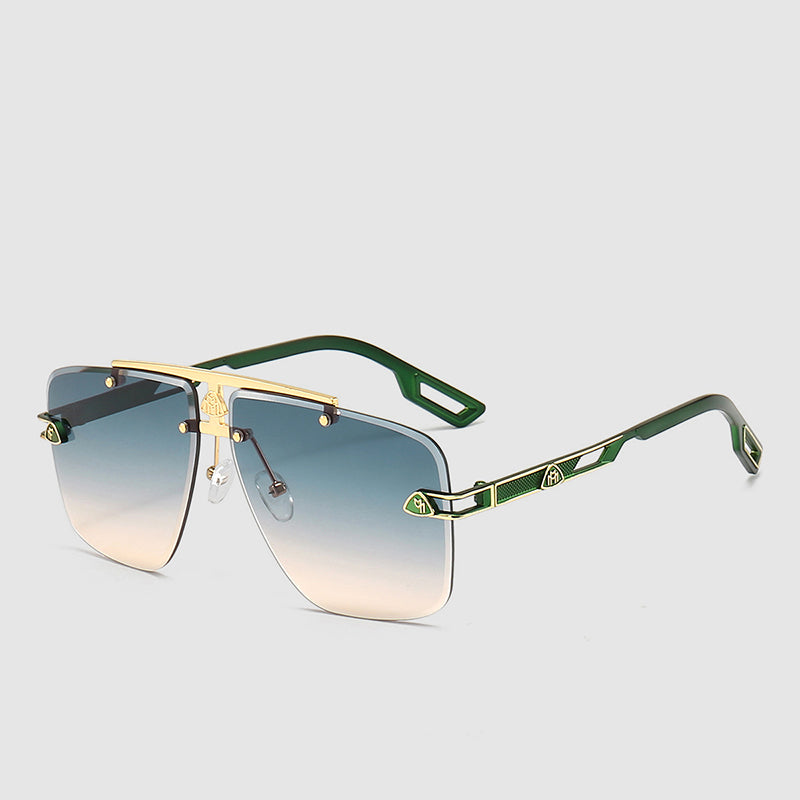 St-Tropez Rimless Gradient Sunglasses