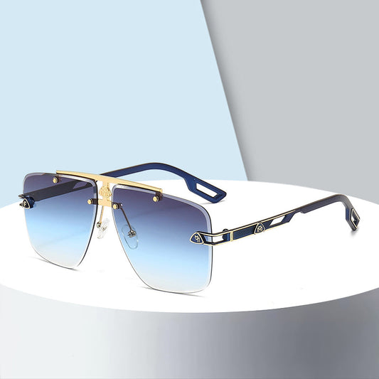 St-Tropez Rimless Gradient Sunglasses