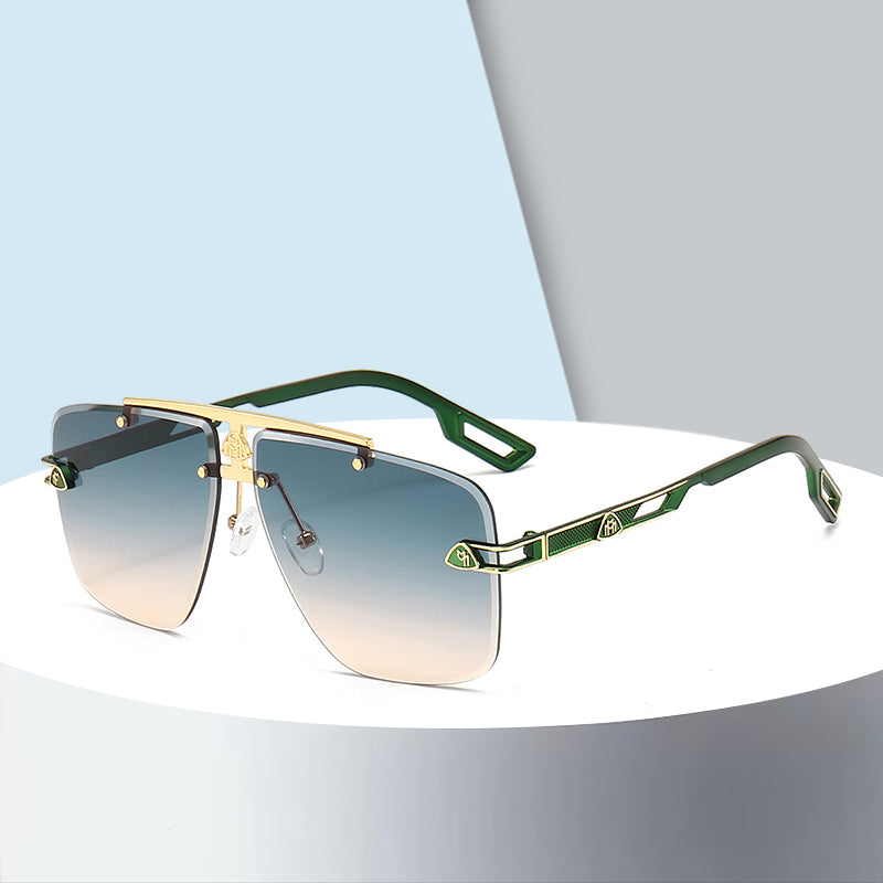 St-Tropez Rimless Gradient Sunglasses