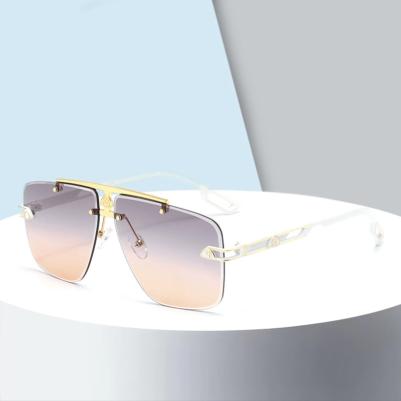 St-Tropez Rimless Gradient Sunglasses