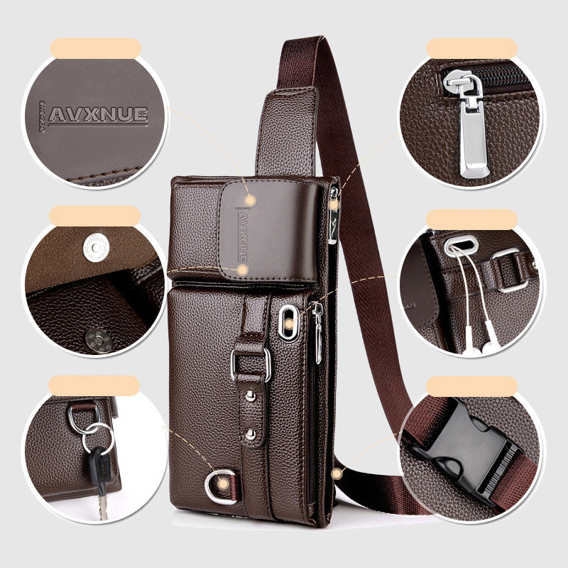 Traveler Leather Waist Bag