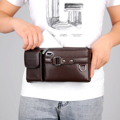 Traveler Leather Waist Bag