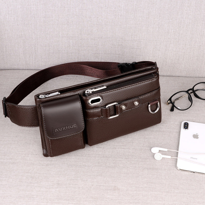 Traveler Leather Waist Bag