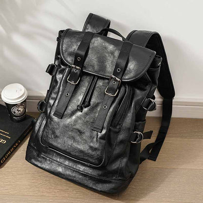 Urban Explorer Leather Backpack